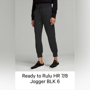 Lululemon Athletica Black Joggers
